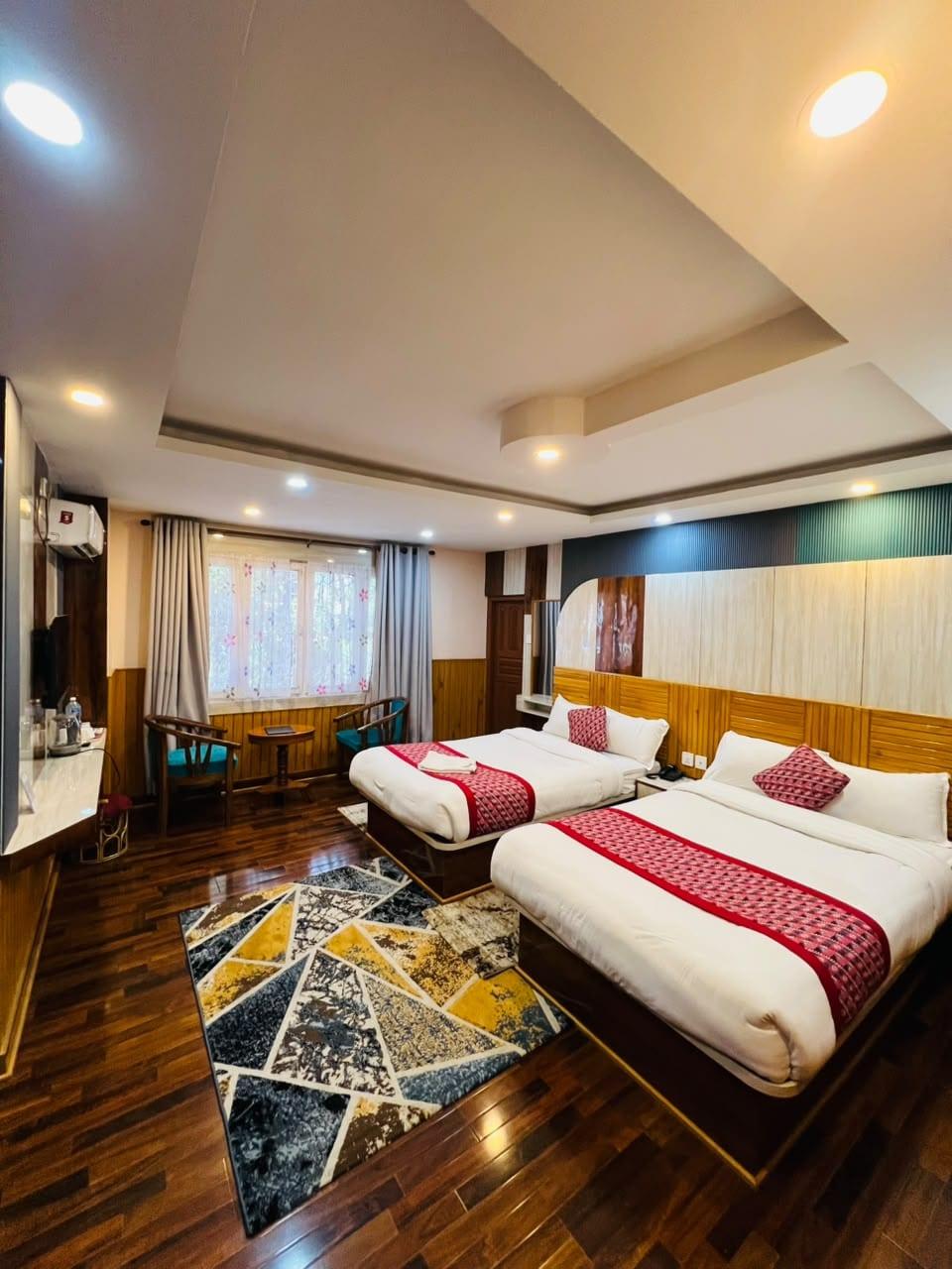 Deluxe Twin at Hotel Vardani, Gaushala